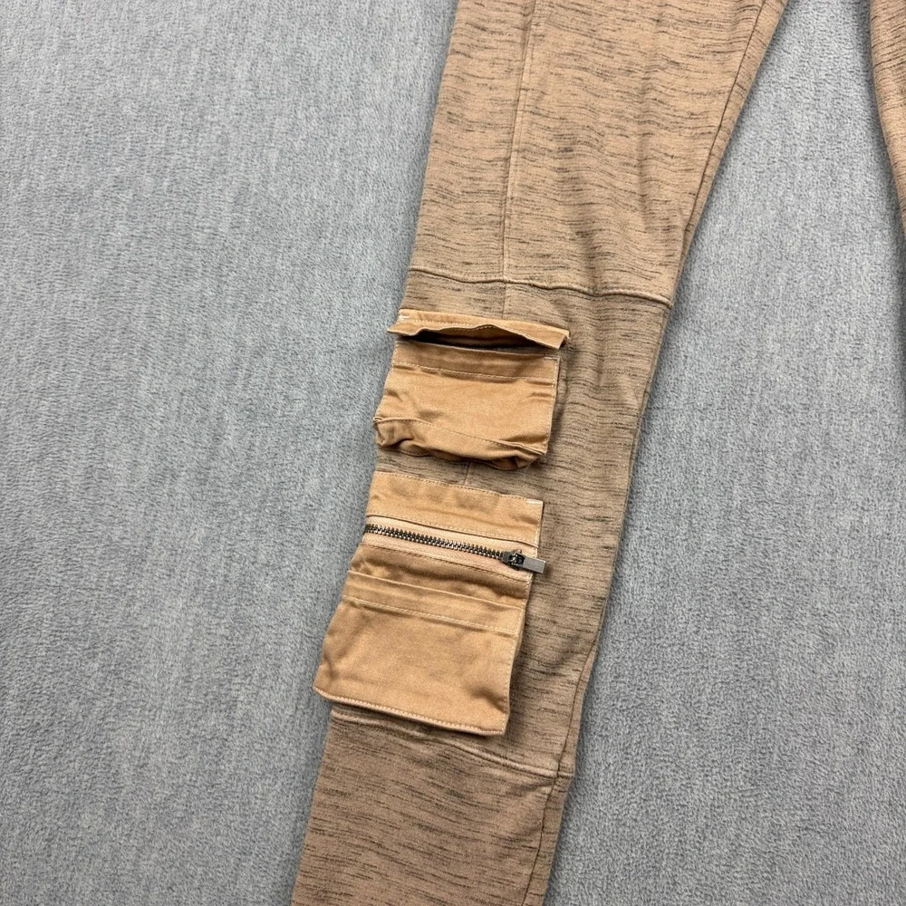 Free People Movement Leggings Womens XS Brown Trail Knit Pockets Cargo Hiking